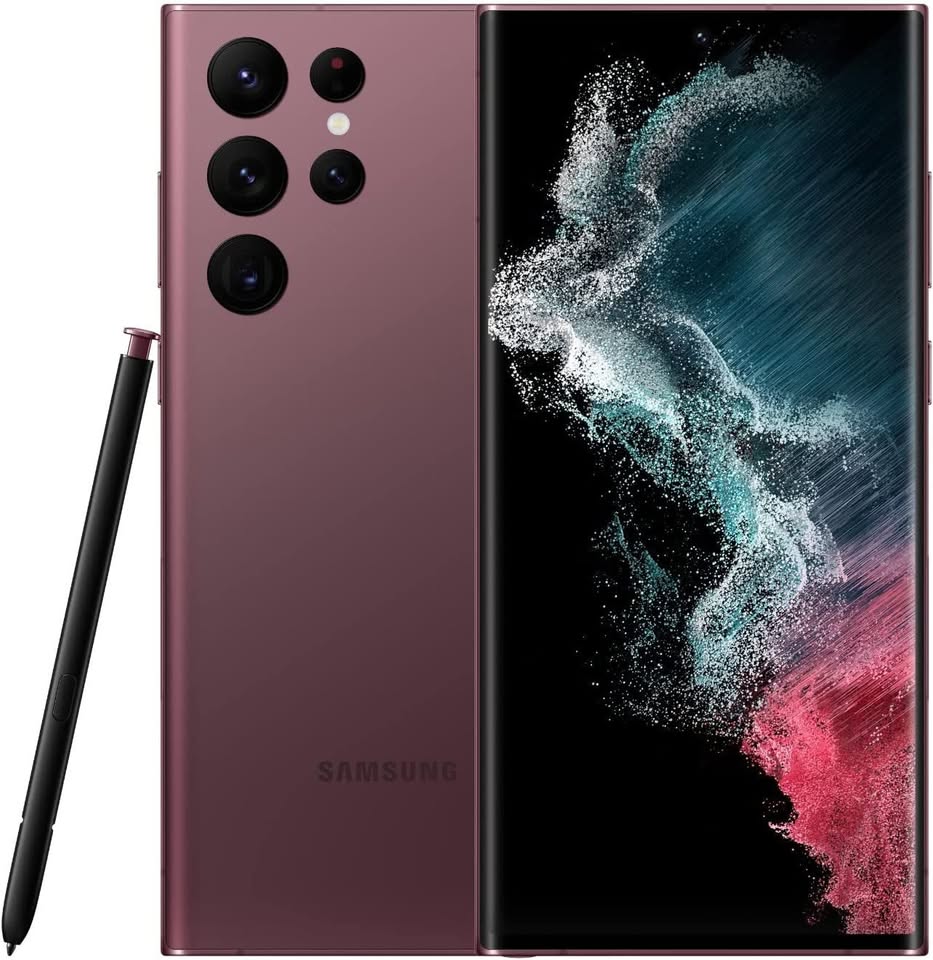 Ultra 5G Black 128GB - 6.8 120 Hz AMOLED Display, 108MP+12MP+10MP+10MP Rear Came